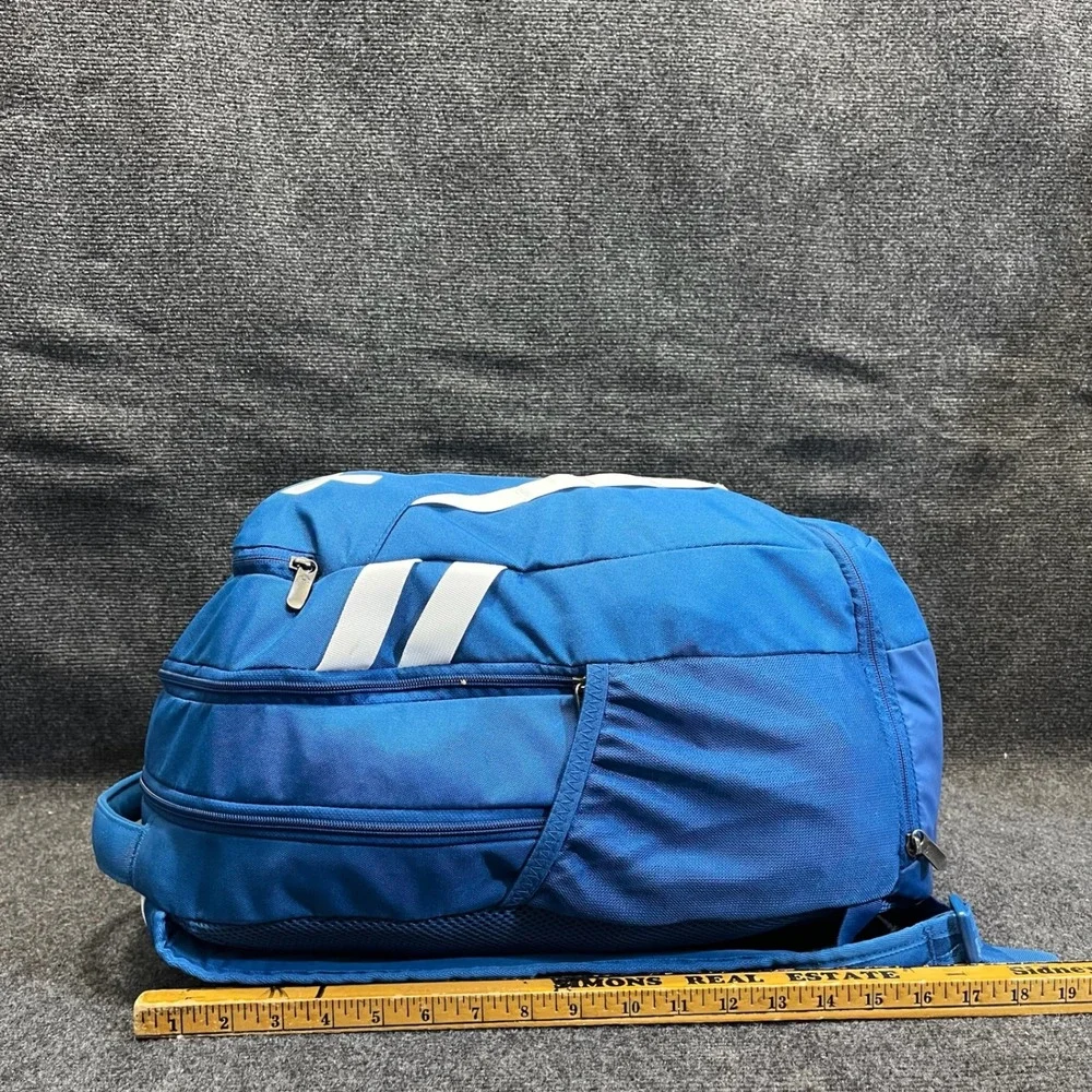 Under Armour 1361176‎ 426 Storm Hustle 5.0 Blue/White Backpack School Gym Travel